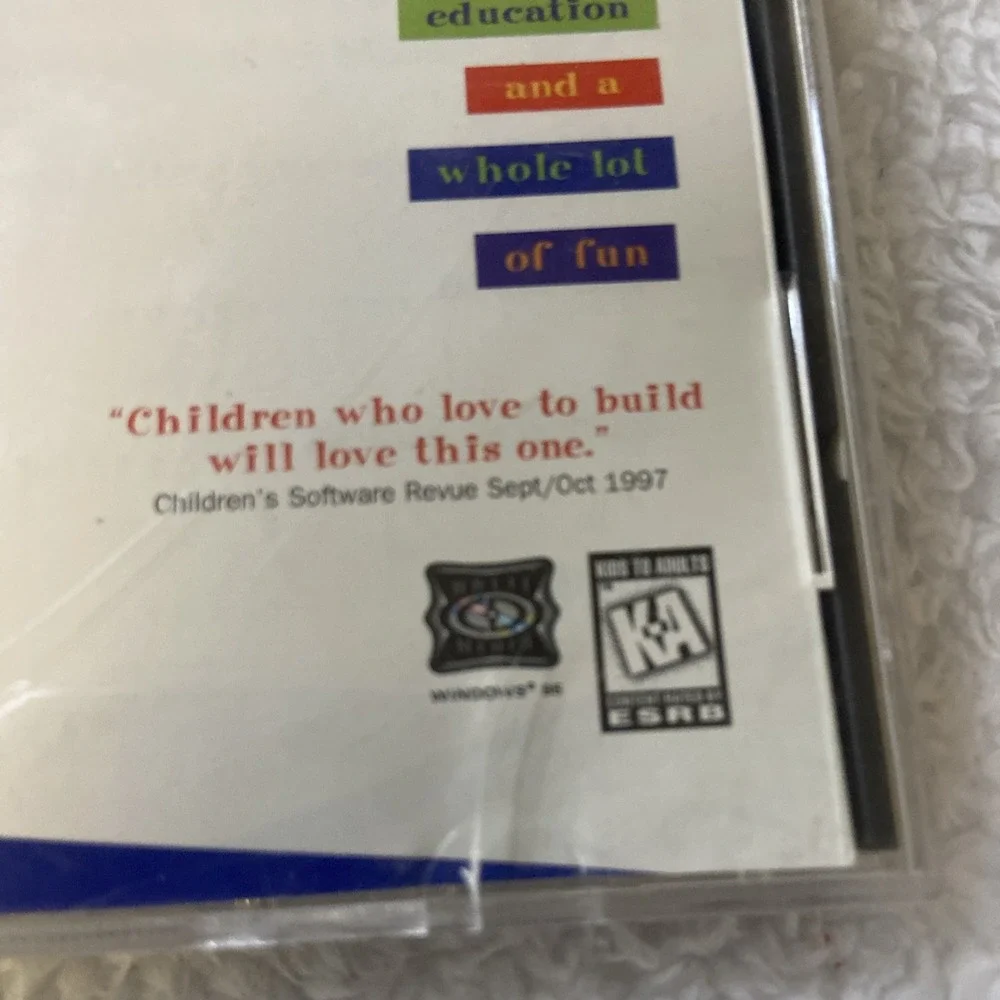 Air Blocks PC CD ROM Game The Ultimate Building Adventure‎ 1997-1997 Vtg